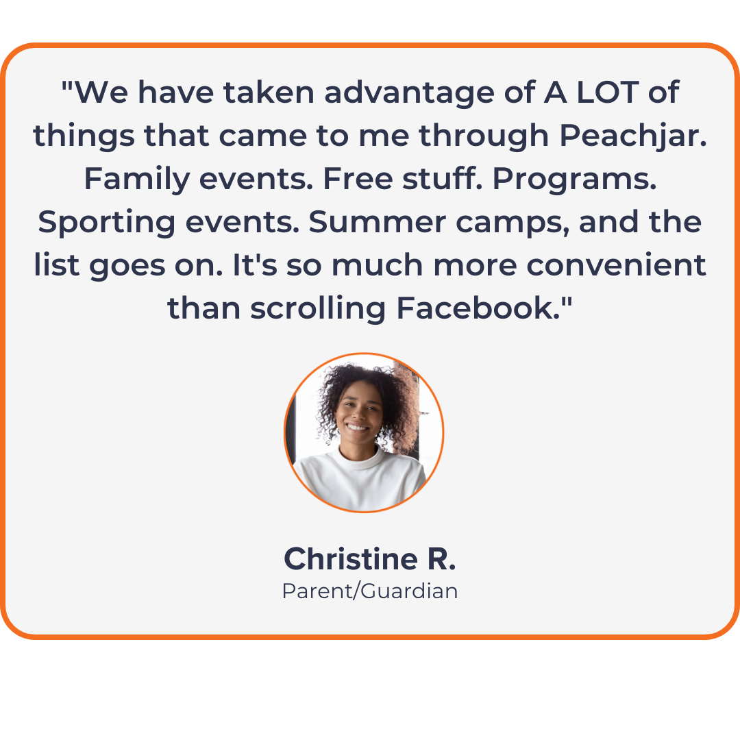 Parent testimonial - Christine R.